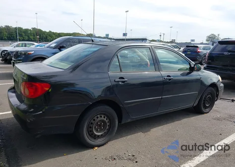 2006 Toyota Corolla Ce/Le/S из США, поврежденный, VIN 2T1BR32E76C588261